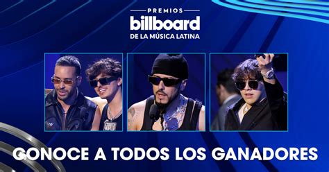 Los Ganadores De Los Premios Billboard 2024 Lista Completa