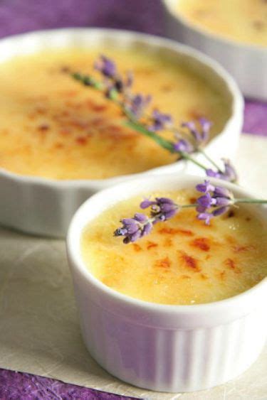 Lavender Creme Brulee Recipe Whats Cooking America