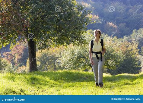 Hiking in autumn stock photo. Image of autumn, lifestyle - 3228102