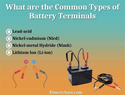 What Are The Common Types Of Battery Terminals Well Explanation