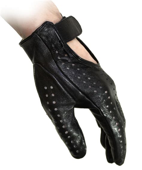 Перчатки кожаные мужские с перфорацией ПК085 - купить в интернет ...