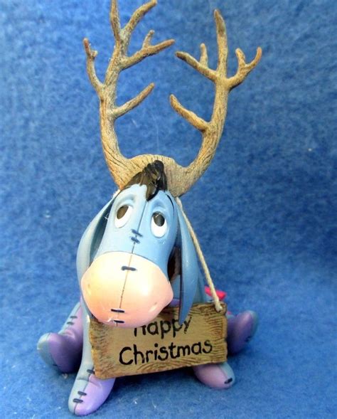 Disney Hallmark Eeyore Christmas Ornament Ready To Fly Winnie The Pooh