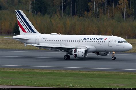 Aircraft Photo Of F GRHH Airbus A319 111 Air France AirHistory