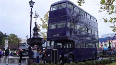 The Knight Bus At The Wizarding World Of Harry Potter Universal Studios