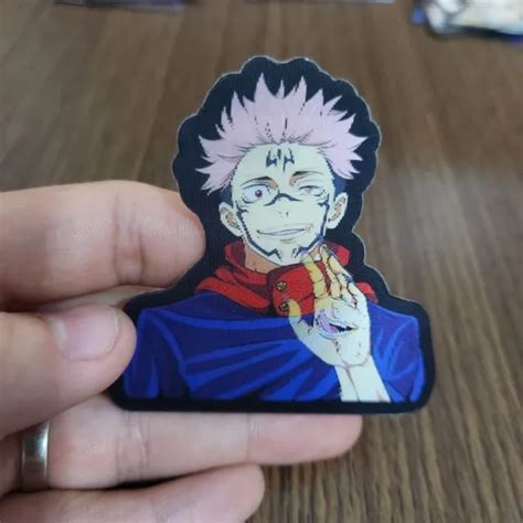 YUJI ITADORI SUKUNA Jujutsu Kaisen Lenticular 3D Anime Decal Sticker