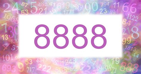 8888 numerología y el significado espiritual Conheça o lado vitorioso