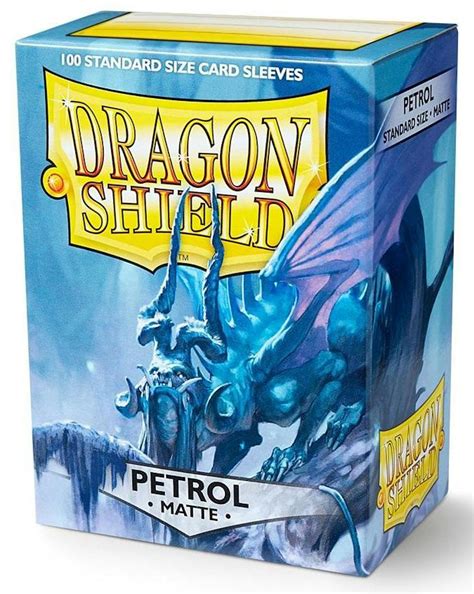 Dragon Shield Card Sleeves Matte Petrol 100 Da Card World