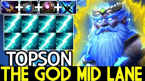 Topson Zeus The God Mid Lane Hard Counter Tinker Wtf Plays Dota