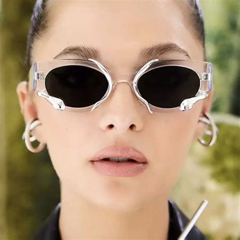 Luxury Cat Eye Sunglasses Women Brand Designer Fashion Small Frame Sun