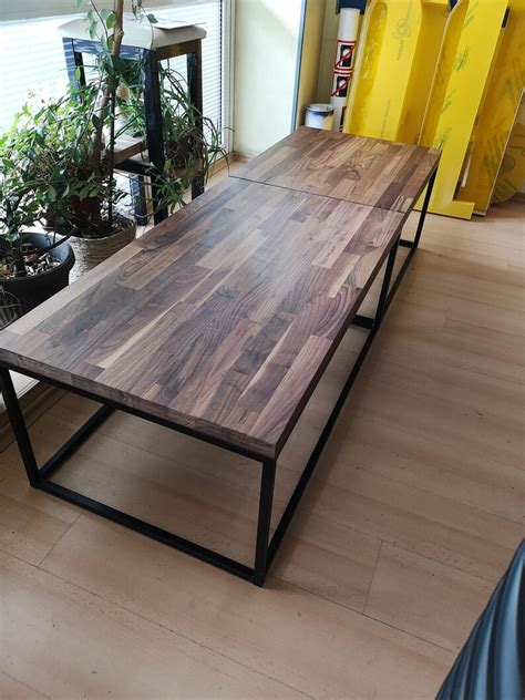 Walnut Coffee Table - Etsy