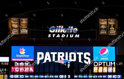 Super Bowl Banners Jumbotron Seen Before Editorial Stock Photo - Stock ...