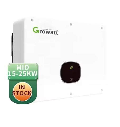 Growatt Inversor Hybrid MID 15ktl3 X 15kw Inverter 380V 20kw 25kw Solar