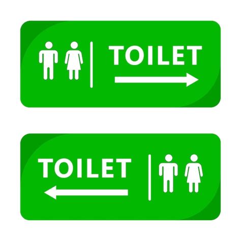 Premium Vector | Toilet sign design. vector illustration.