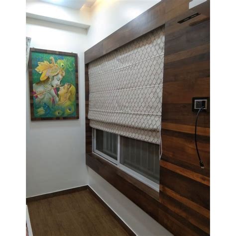 Polyester Fabric Roman Window Blind For Home At Rs 275 Sq Ft In