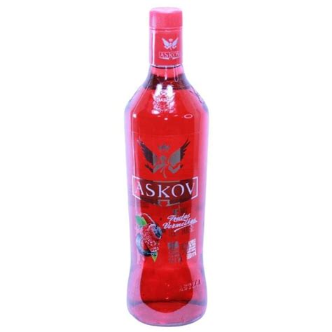 Vodka Askov Frutas Vermelhas 900ml Shopee Brasil