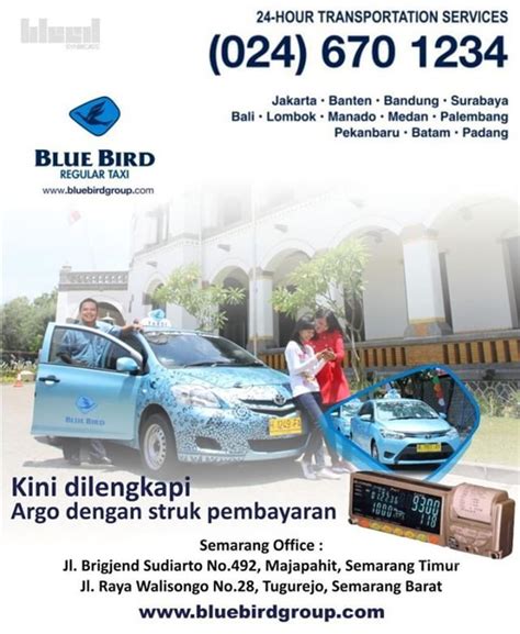 Blue Bird Semarang Design 2 Type Brochure Dimension A4 Designed