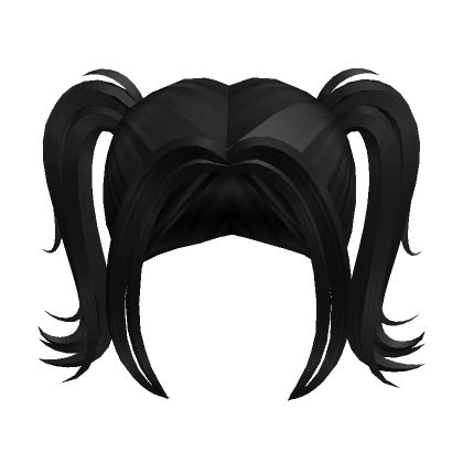 Black Messy Pigtails S Code Price Rblxtrade