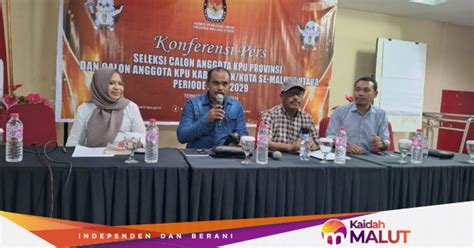 Timsel Zona I Maluku Utara Resmi Buka Pendaftaran Calon Anggota Kpu