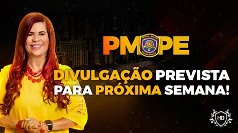 Not Cia Urgente Concursos Pmpe Previsto Para Proxima Semana Youtube