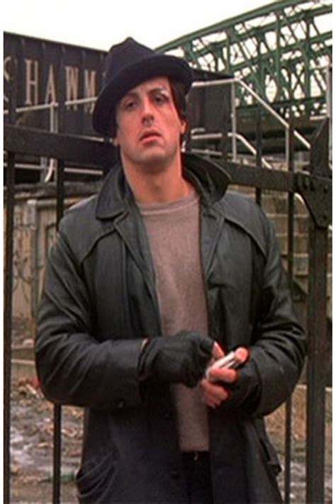 Sylvester Stallone Rocky Balboa Leather Coat Jacket