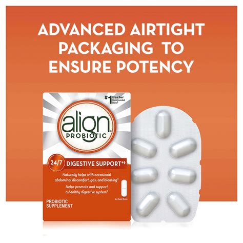 Align Probiotics Probiotic Supplement For Daily Digestive Health