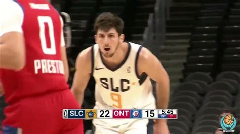 G League Leandro Bolmaro Vs Ontario Clippers 12 Puntos 7 Asistencias Youtube