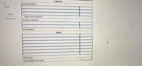 Solved 8 7 Pos Prepare A Classified Balance Sheet For Tucson