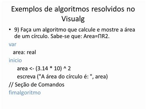 18 Algoritmos Resolvidos Visualg YouTube