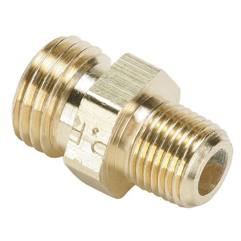 Parker 127hb 8 6 Pk10 Hose Barb Fitting Pipe To Pipe Npsm And Male Pipe Ball End Adapter