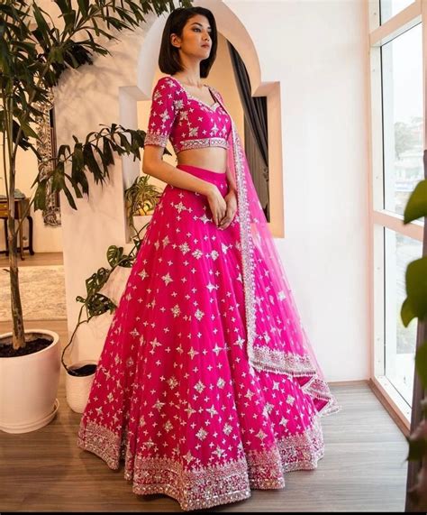 30 Different Shades Of Pink Wedding Lehengas We Loved Atelier Yuwa