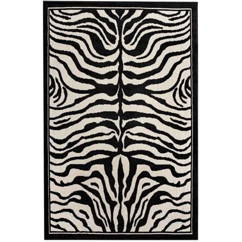 NuLOOM Machine Made Contemporary Zebra Print Area Rug Walmart