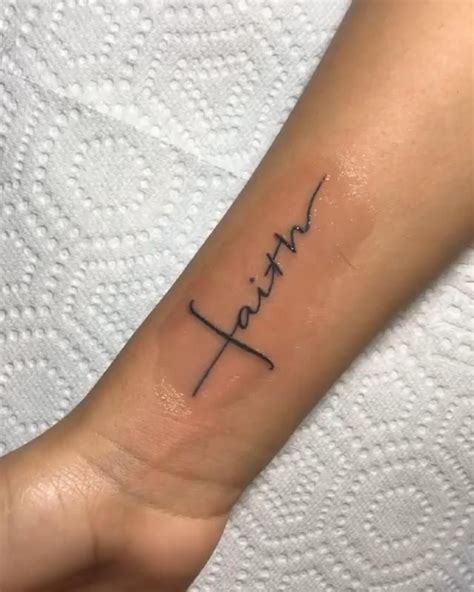 Wrist Faith Tattoo – Homemade Tattoo 2020