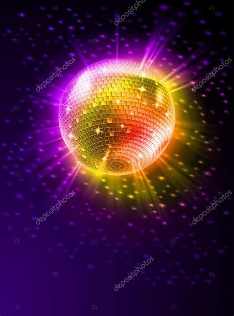 Mirror Disco Ball Vector Stock Vector Image By ©dvargg 16219941