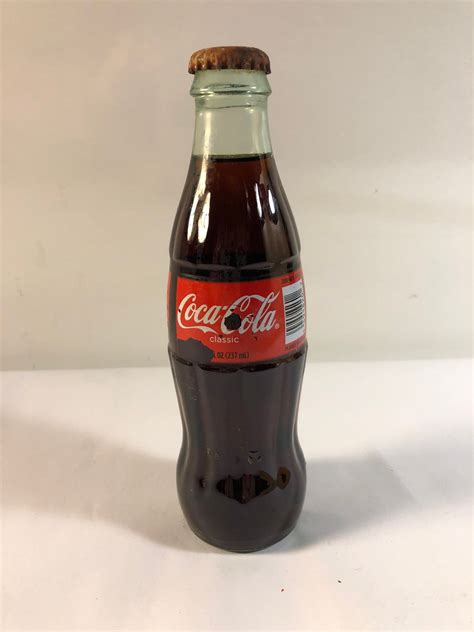 Vintage Coke Classic Oz Full Unopened Bottle Etsy