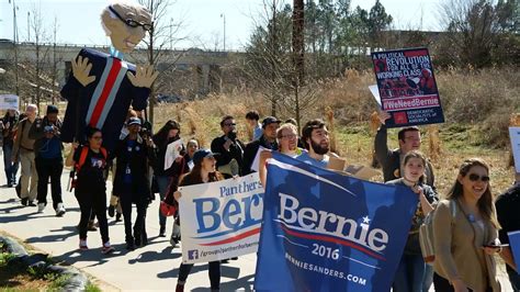 Bernie Sanders March Atlanta 2016 1 Youtube