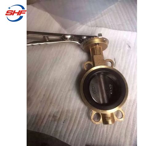 Seawater Aluminium Bronze Wafer Type Butterfly Valve China Butterfly Valve And Bronze Valve