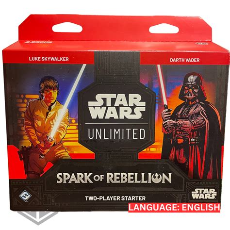 Star Wars Spark Of Rebellion Two Player Starter Pack Box 2024 Eng