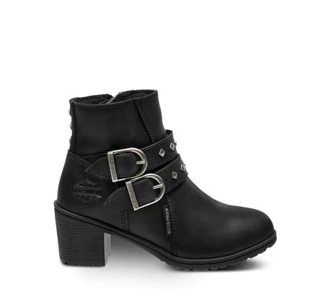 Botas Harley Davidson Mujer Abney En Negro Harley Davidson