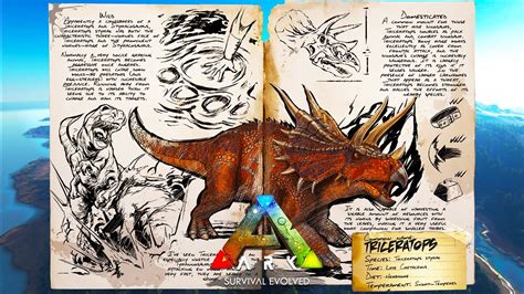 COMO DOMESTICAR UN TRICERATOPS ARK SURVIVAL EVOLVED YouTube