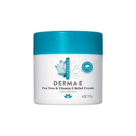 Tea Tree And Vitamin E Relief Cream Derma E