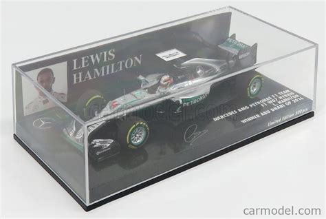 MINICHAMPS 417160744 Scale 1 43 MERCEDES GP F1 W07 HYBRID AMG