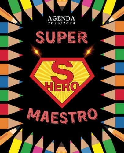 Agenda Super Maestro Regalo Insegnante Fine Anno