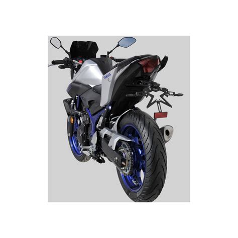 Ermax Yamaha Mt Support De Plaque Alu Sup Noir