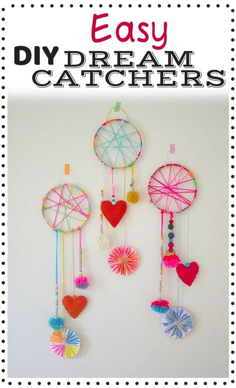 Diy Dream Catchers Made By Kids Crafts Diy Dream Catcher For Kids