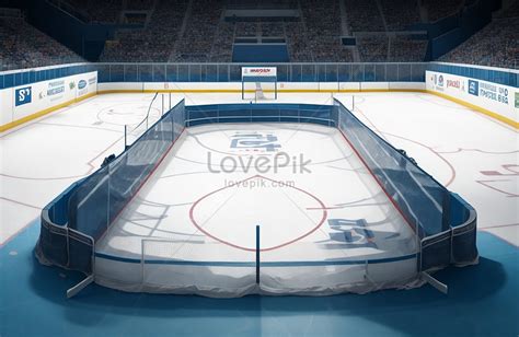 Hockey Arena With Ice Skates Picture And HD Photos | Free Download On ...