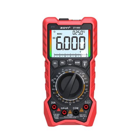 Zoyi Zt Autoranging Digital Multimeter Tester Counts High