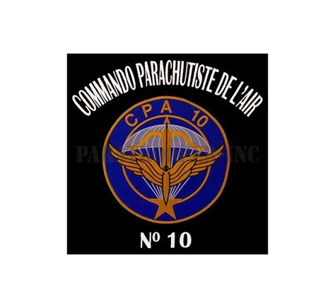 Polo Shirt CPA 10 Commando Parachutiste De L Air