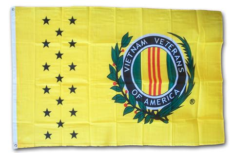 Buy Vietnam Veterans - 3'X5' Polyester Flag (Yellow) | Flagline