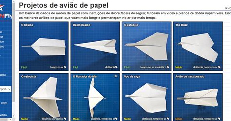 CLIQUE DICAS TV Aprenda a fazer aviões de papel o Fold N Fly