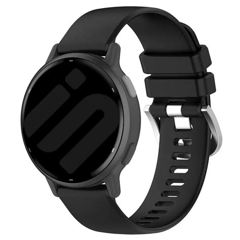 Garmin Forerunner 265 Siliconen Classic Bandje Zwart